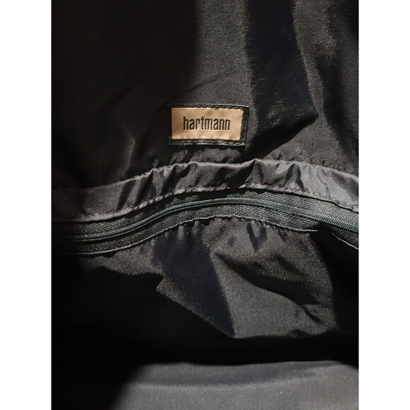 VTG Rare Hartmann Intensity Collection Black Nylon Verticle Satchel - Picture 3 of 16